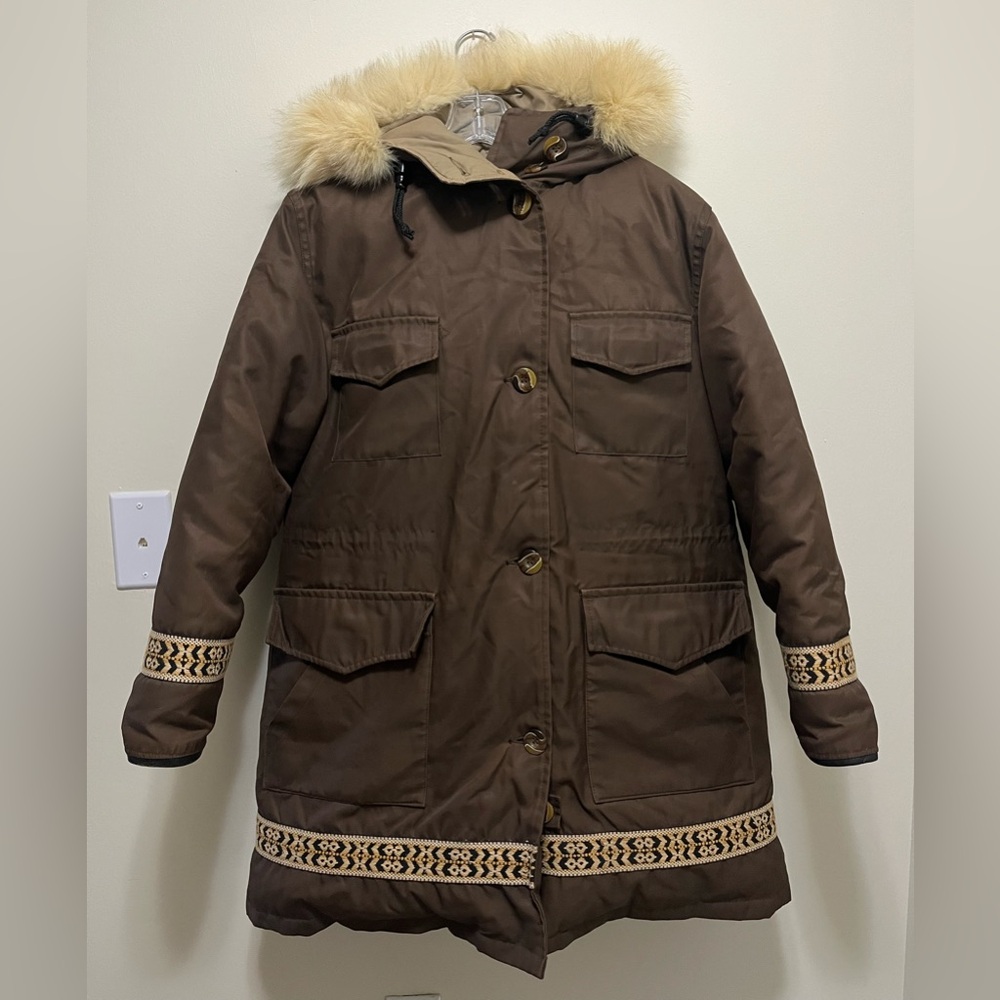 Ambridge Thompson Musk Ox Down Parka With Fur Hood